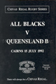 Queensland B New Zealand 1992 memorabilia